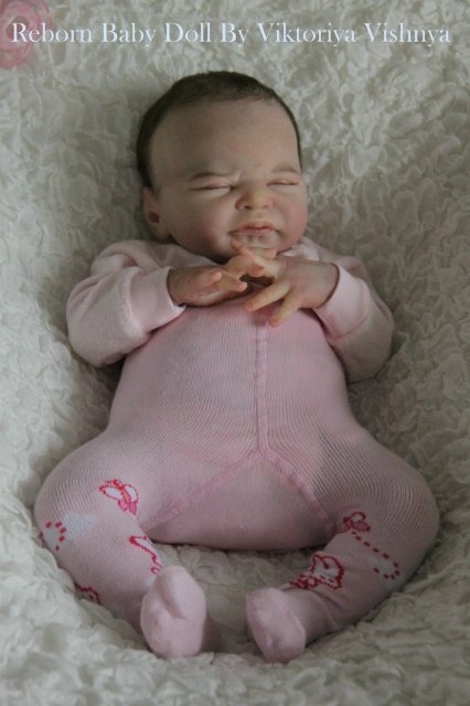 Наконец... представляю вам мою куколку... Реборн Виктории Вишни