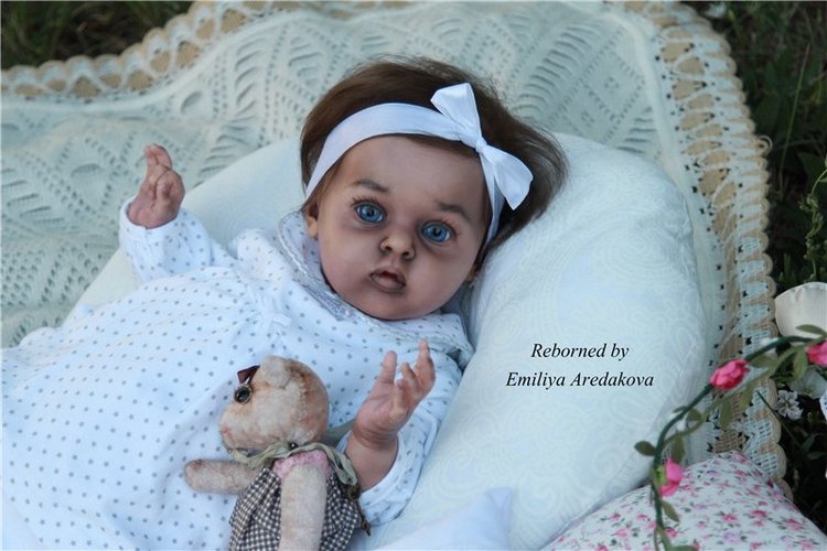 Экзотическая девочка Лилит. Кукла реборн Эмилии Аредаковой