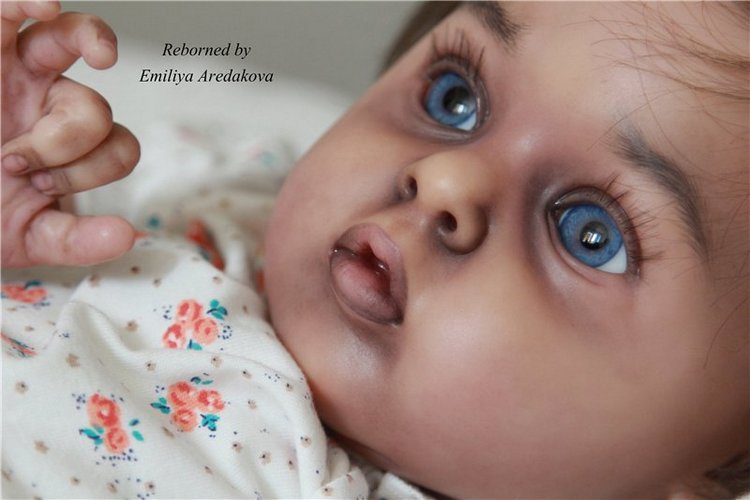 Экзотическая девочка Лилит. Кукла реборн Эмилии Аредаковой (фото 2)