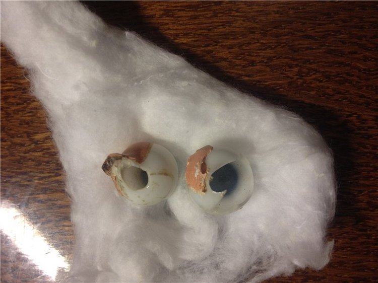 Ремонт целлулоидной куклы: перетяжка и ремонт глаз. Нужны советы (фото 2)