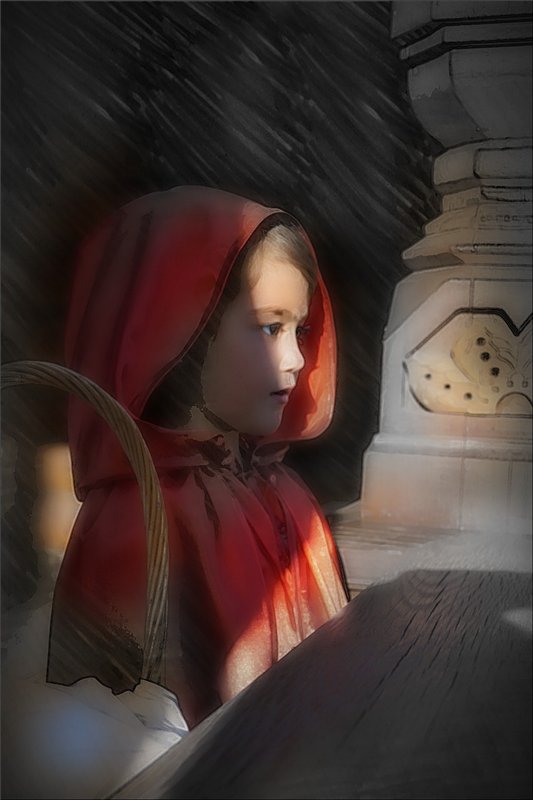 Кукла и ее девочка...Little red riding hood. Часть первая (городская)