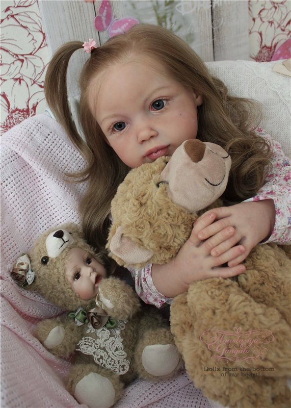 Ласковая Лиза. Кукла реборн Анастасии Гангало