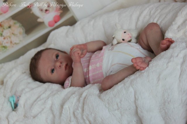 Аделиночка 2... Куколка реборн Виктории Вишни
