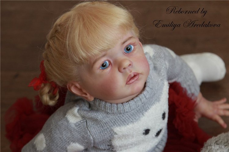 Вилмочка, преображение... Кукла реборн Эмилии Аредаковой