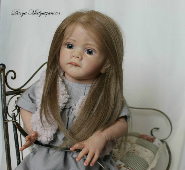 Моя принцесса Gloria! Frida от Karola Wegerich. Кукла реборн Дарьи Медюляновой (фото 7)