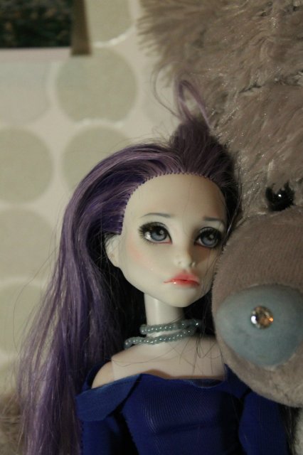 Моя новенькая - голова ooak Монстр Хай Спектра на теле Симба (фото 8)