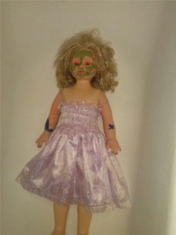 Отбеливание в оксиданте продолжаем