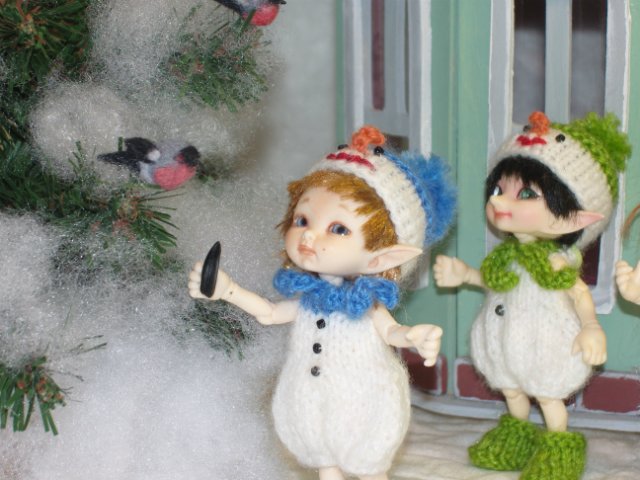 Зимние истории от Таниты. История 3 "Птички-невелички"