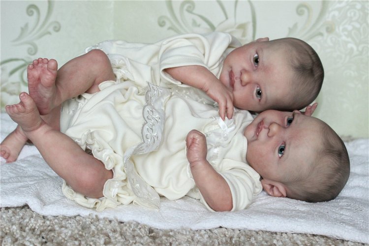 Моя двойня. Aurora Sky от Laura Lee Eagles. Кукла реборн Светланы Преображенской