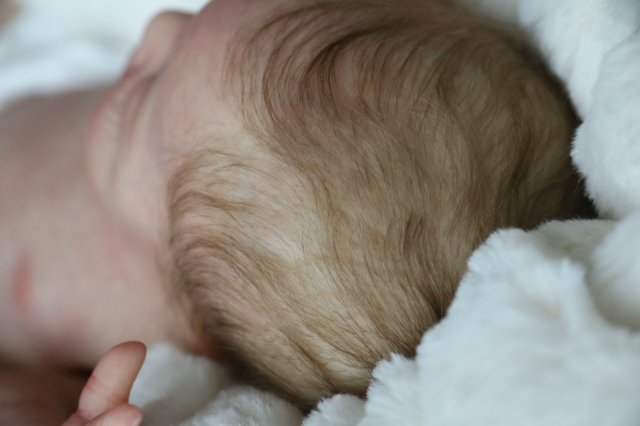 Спящая малышка Рози 2. Куколка реборн Виктории Вишни