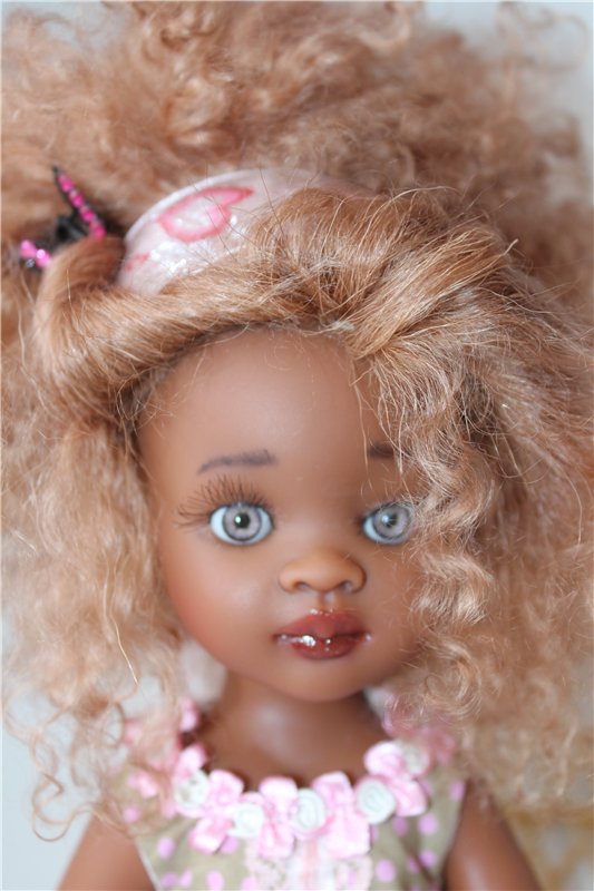 Еще одна переделочка. ООАК куклы Паоло Рейна. Мулатка (фото 7)