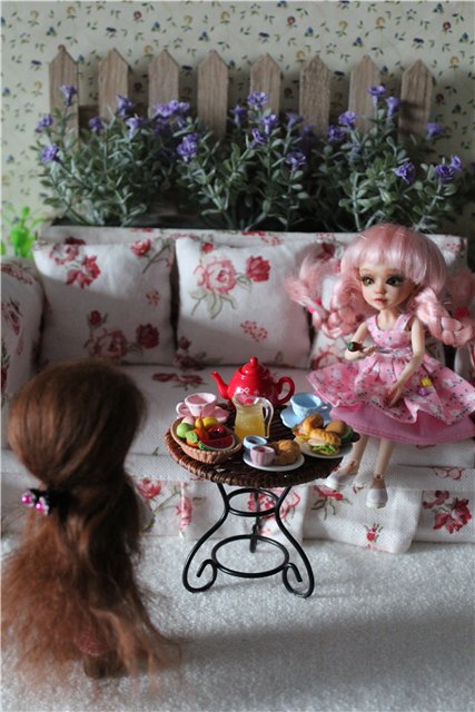 Чаепитие у Розочки — Куклы Fairyland (ФэйриЛэнд): BJD (БЖД)