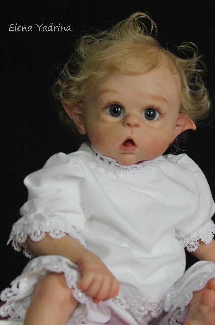 Поваренок по мотивам работы "Прототип мини Офелии". Куклы реборн Елены Ядриной