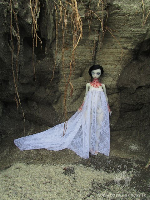 Аннабель Ли. Шарнирная кукла (фото 3)