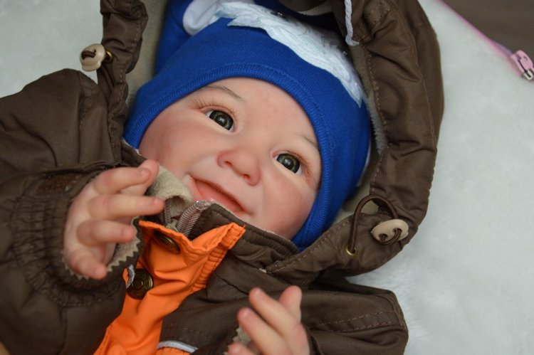 Малыш "Пойдем гулять!" — Куклы Реборн (Reborn): работы мастеров