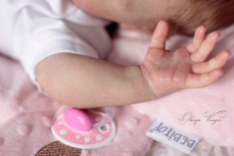 Моя Хлоя, мой любознательный Совенок, кукла реборн Олеси Венгер