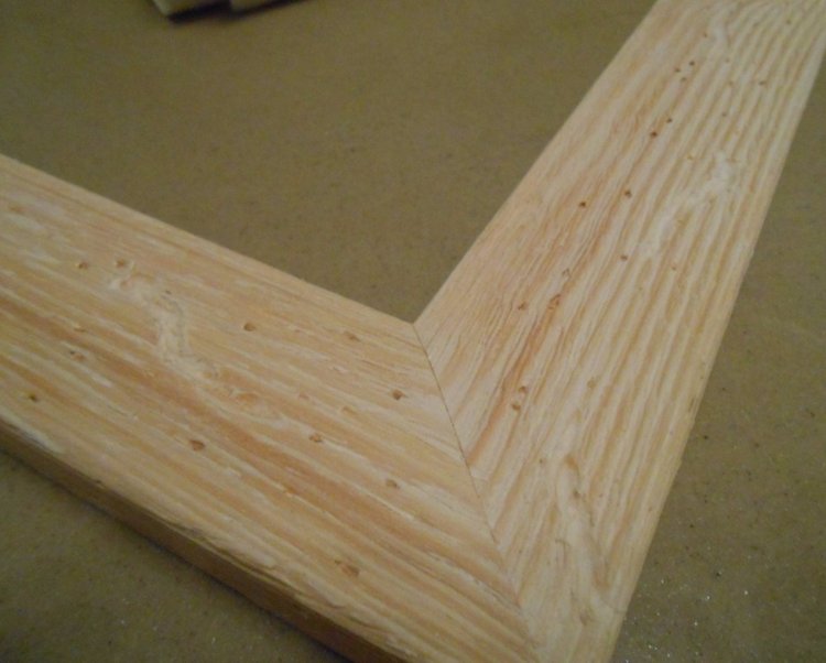 Старим деревянную рамку - мастер класс