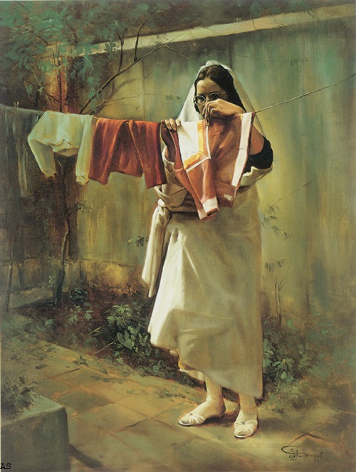 Реалистичная живопись Востока: Иман Малеки