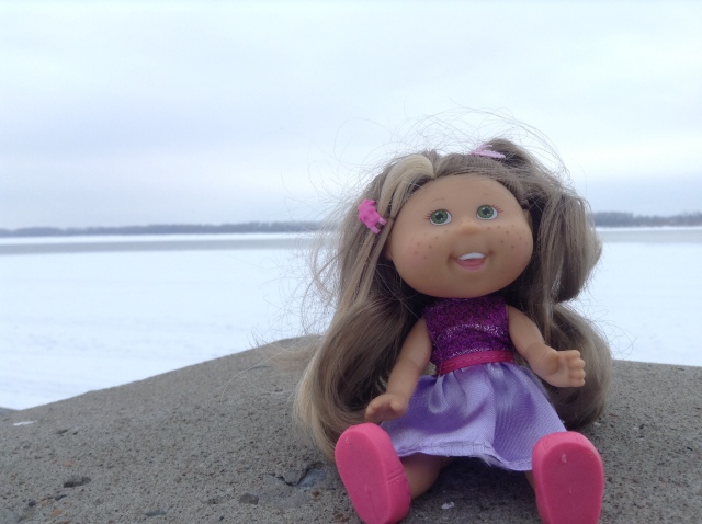 Зимняя фотосессия Копытки (Schalkau ) и капустки Лилочки Cabbage (фото 7)