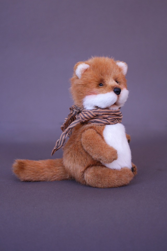 Три толстячка. Медвежата и котенок - игрушки ручной работы (фото 9)