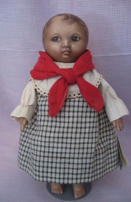 Знаменитые текстильные куклы Columbian Dolls. История 1891 года