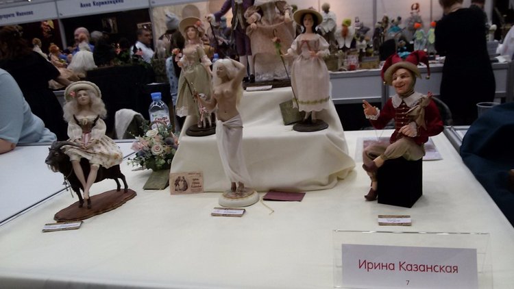 V Ежегодный Весенний Бал Авторских Кукол на Тишинке