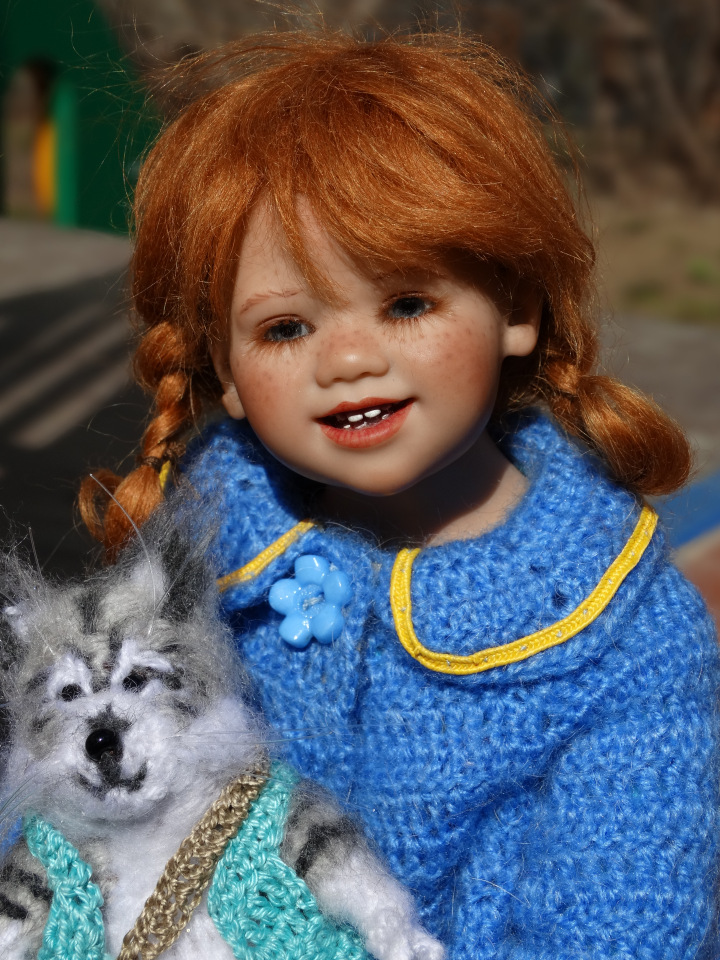 Кукла Annette Himstedt Лиля и Васька