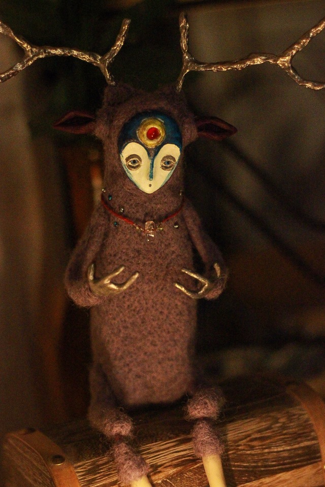 Kiyoshi - Тихий — Авторские куклы из шерсти (валяние): сухое (фото 5)