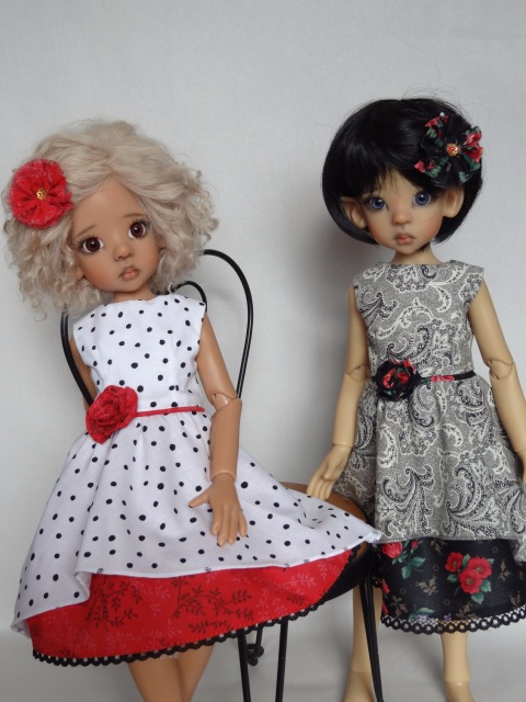 Черное и белое — Куклы Kaye Wiggs (Кайе Виггс): авторские BJD (БЖД)