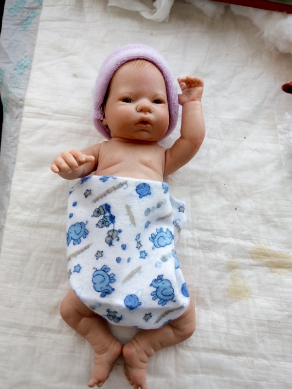 Рождение мини реборна Димочки (фото 3)