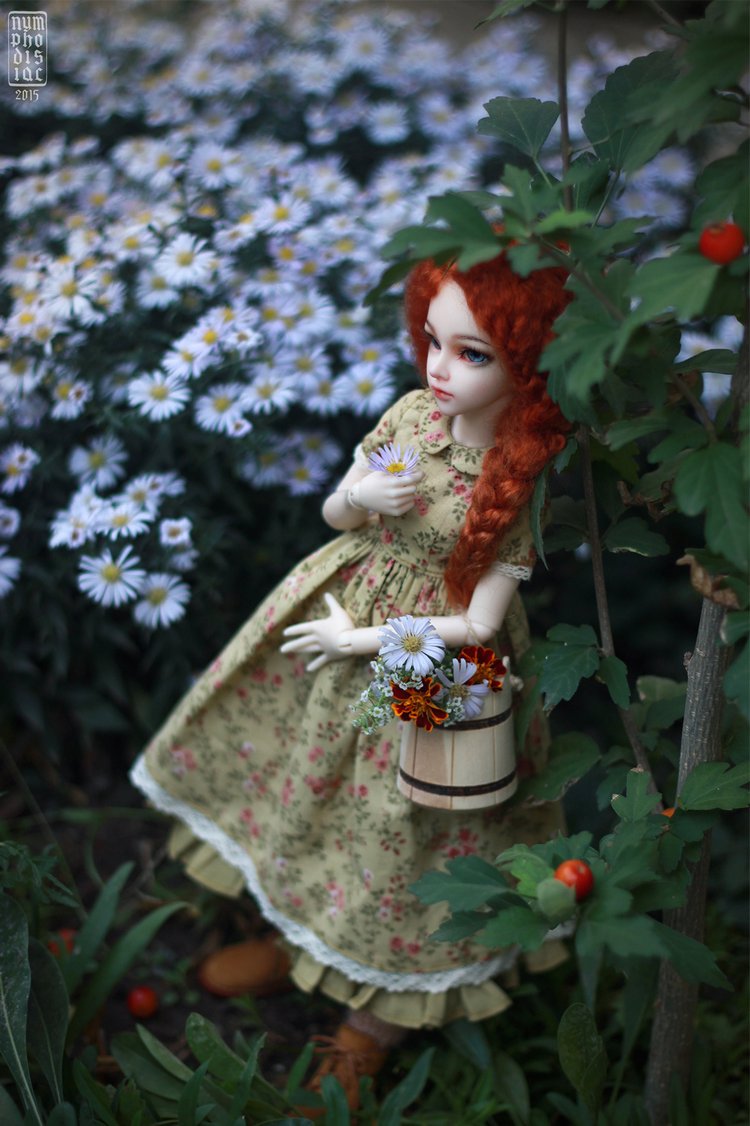 Прогулка Мирвен в вечернем саду (фото 2)