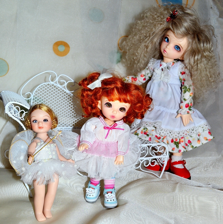 Моя BJD-малышня – сестрёнки Анте от Fairyland
