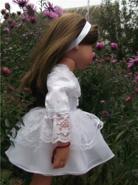 Кружевное настроение — Одежда и обувь для кукол своими руками: фото