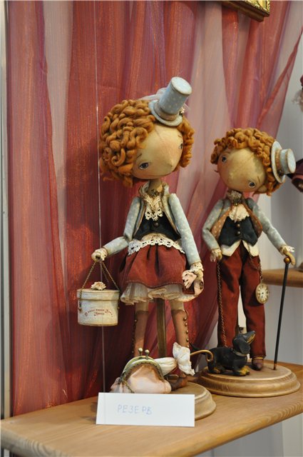 III Международная выставка "Искусство куклы" в Москве, 2012. Продолжение