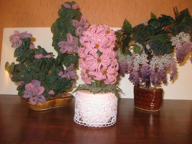 Цветы из бисера — Другие хобби и увлечения: сад