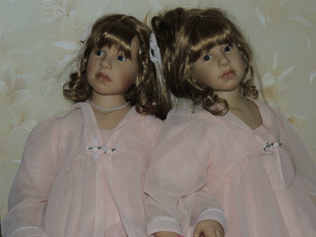 Куклы близнецы от Elissa Glassgold dolls