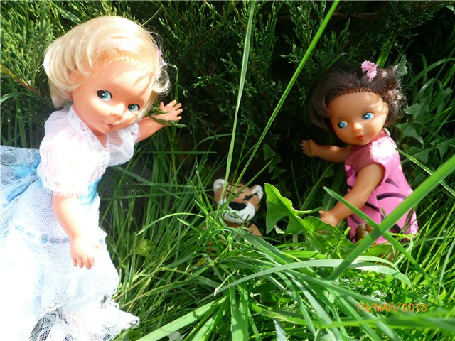 Розочка! Встреча сестренок