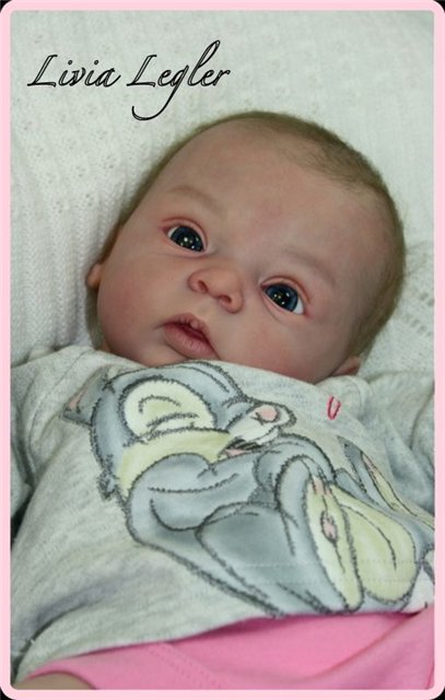 Кукла-реборн Prototype Livia by Gudrun Legler Reborn Baby (фото 5)