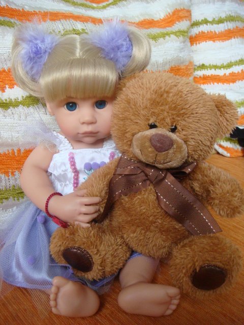 Наша трогательная малышка Машенька. Малышка-феечка Gotz из серии Kinderland Doll