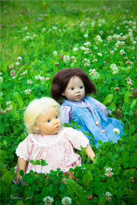 Кофе и сливки, перец и соль. Малышки Нанди и Даниэль от Элизабет Линднер для Гётц (фото 8)