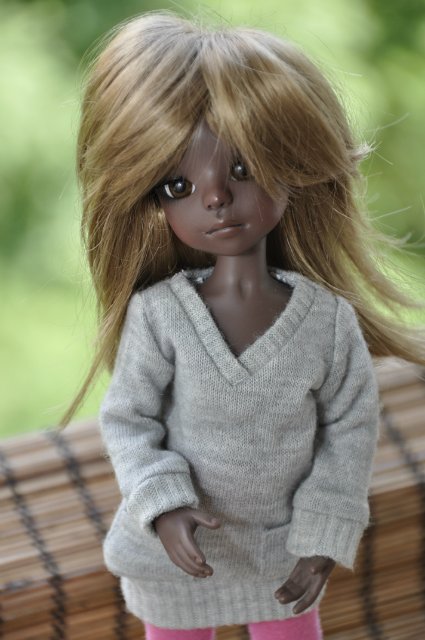 Изюм в шоколаде - Nutmeg Dark Tan от Кайе Виггз. Маленькая прелестница