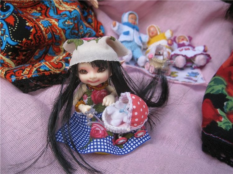 Маленькая цыганочка Рада — Куклы Fairyland (ФэйриЛэнд): BJD (БЖД)