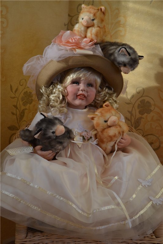 Кошки Мяу - самая весёлая куколка Файзах Спанос (фото 3)