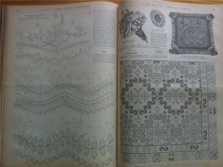 Журнал мод La Mode illustrèe (журнал для всей семьи)