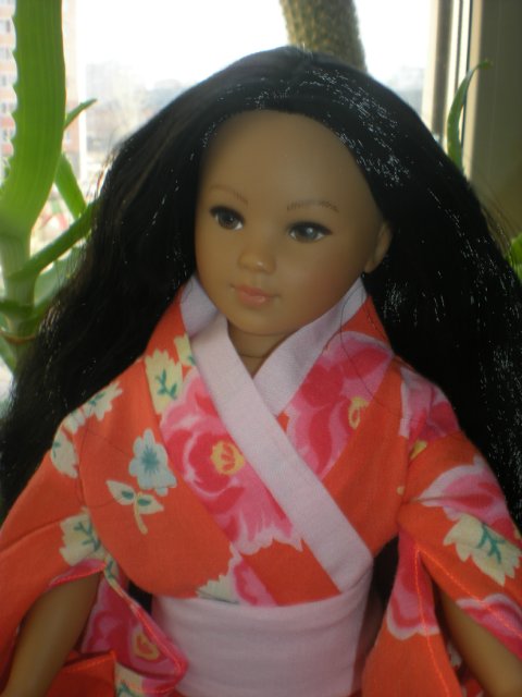 Амин линь и новое кимоно, куколки компании unimax дизайнер Heidi Ott