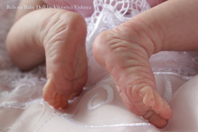 Крохотулька Angeli от Elisa Marx. Куколка реборн Виктории Вишни
