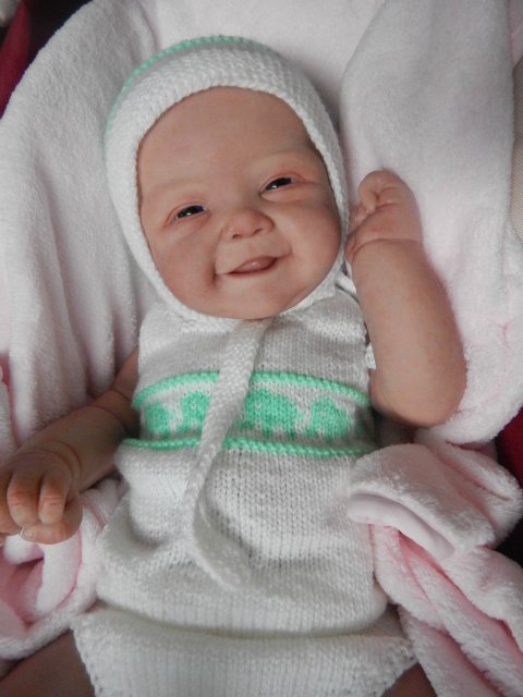 Костюмчик со слониками — Одежда и обувь для кукол своими руками: фото (фото 3)