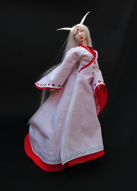 Шарнирная кукла Кагуя — Авторские шарнирные куклы своими руками: лепка (фото 4)