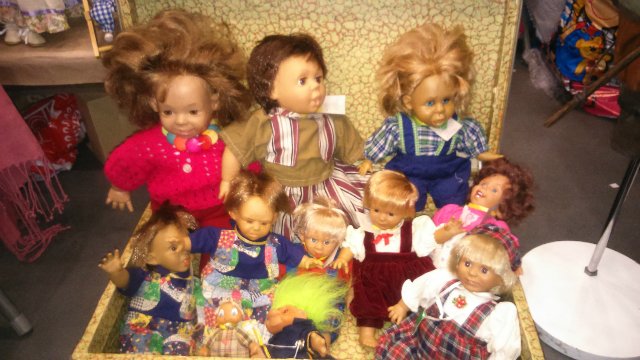 Ещё картинки с выставки... XI Международный Салон кукол на Тишинке в Москве 2015. Фото