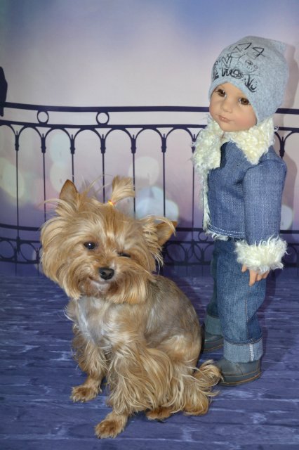 Зимние модницы — Одежда и обувь для кукол своими руками: фото (фото 4)